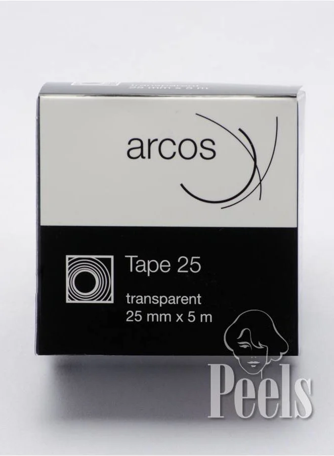 Arcos Tape Rol 5m 25mm. Neutrale Haarwerktape Voor Dagelijkse Vervanging 3 Arcos Tape Rol 5m 25mm. Neutrale Haarwerktape Voor Dagelijkse Vervanging