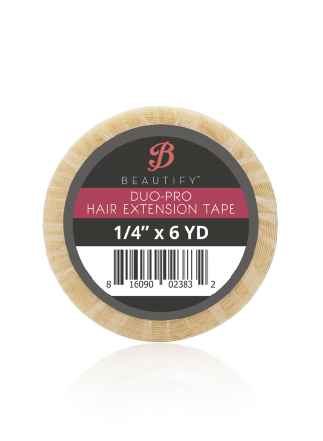 Beautify Hairextension Tape Duo-Pro Hair Extension Tape Rol 6,35mm 5,5m 3 Beautify Hairextension Tape Duo-Pro Hair Extension Tape Rol 6,35mm 5,5m