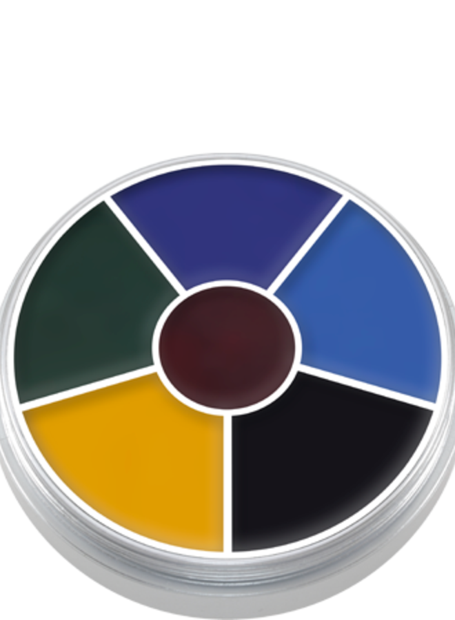 Kryolan Cream Color Circle, Black Eyes 1 3 Kryolan Cream Color Circle, Black Eyes 1