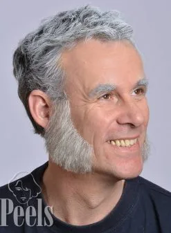 Kryolan Handgeknoopte Bakkebaarden Van Echt Haar, Breed Lang, Type 9223 -Carnavonix Verkoopwinkel kryolan handgeknoopte bakkebaarden van echt haar b 4