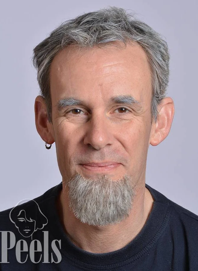 Kryolan Handgeknoopte Korte Kinbaard Van Echt Haar, Type 9232 6 Kryolan Handgeknoopte Korte Kinbaard Van Echt Haar, Type 9232 - Afbeelding 4