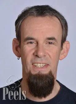 Kryolan Handgeknoopte Lange Kinbaard Van Echt Haar, Type 9233