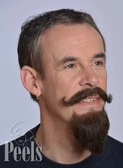 Kryolan Handgeknoopte Lange Kinbaard Van Echt Haar, Type 9233 -Carnavonix Verkoopwinkel kryolan handgeknoopte lange kinbaard van echt haar 5