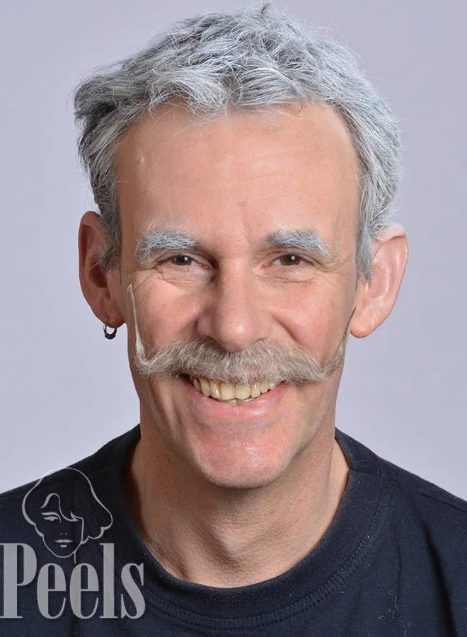 Kryolan Handgeknoopte Snor Van Echt Haar, Dali, Type 9216 7 Kryolan Handgeknoopte Snor Van Echt Haar, Dali, Type 9216 - Afbeelding 5