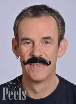 Kryolan Handgeknoopte Snor Van Echt Haar, Krul, Type 9215 10 Kryolan Handgeknoopte Snor Van Echt Haar, Krul, Type 9215 -Carnavonix Verkoopwinkel kryolan handgeknoopte snor van echt haar krul type 2