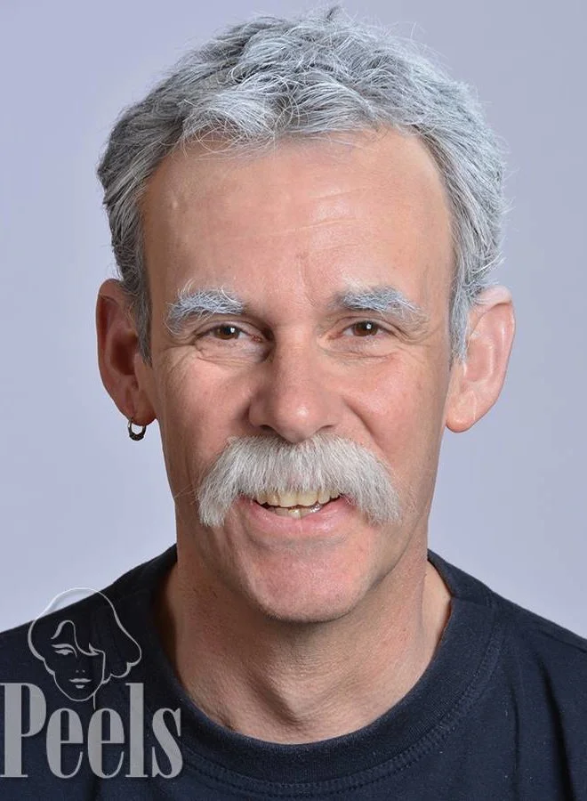 Kryolan Handgeknoopte Snor Van Echt Haar, Lang Vol, Type 9214 6 Kryolan Handgeknoopte Snor Van Echt Haar, Lang Vol, Type 9214 - Afbeelding 4