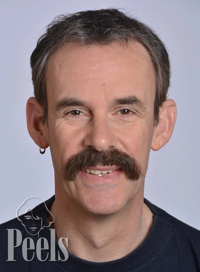 Kryolan Handgeknoopte Snor Van Echt Haar, Lang Vol, Type 9214 7 Kryolan Handgeknoopte Snor Van Echt Haar, Lang Vol, Type 9214 - Afbeelding 5