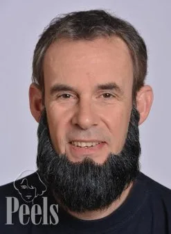 Kryolan Handgeknoopte Volle Baard Van Echt Haar, Hoekig, Type 9234 -Carnavonix Verkoopwinkel kryolan handgeknoopte volle baard van echt haar ho 2