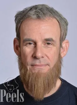 Kryolan Handgeknoopte Volle Baard Van Echt Haar, Lang, Type 9237