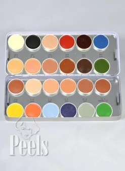 Kryolan Rubber Masker Vetschmink Pallette