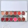 Kryolan Lip Rouge Palette 12 Kleuren Classic 2 -Carnavonix Verkoopwinkel kryolan lip rouge palette 12 kleuren classic 2