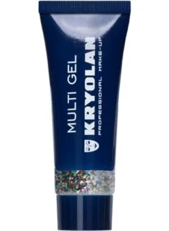 Kryolan Multigel Glitter Kleur Coarse Multicolor