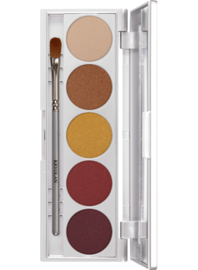 Kryolan Shades, Kleur Mexico City, 5 Colors 3 Kryolan Shades, Kleur Mexico City, 5 Colors