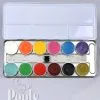 Kryolan Supracolor Palette 12 Colors FP
