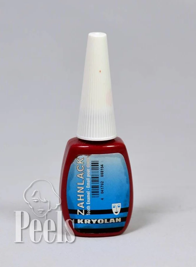 Kryolan Tandenlak - Rood 3 Kryolan Tandenlak - Rood