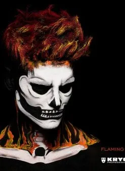 Kryolan The Flaming Skull Kit