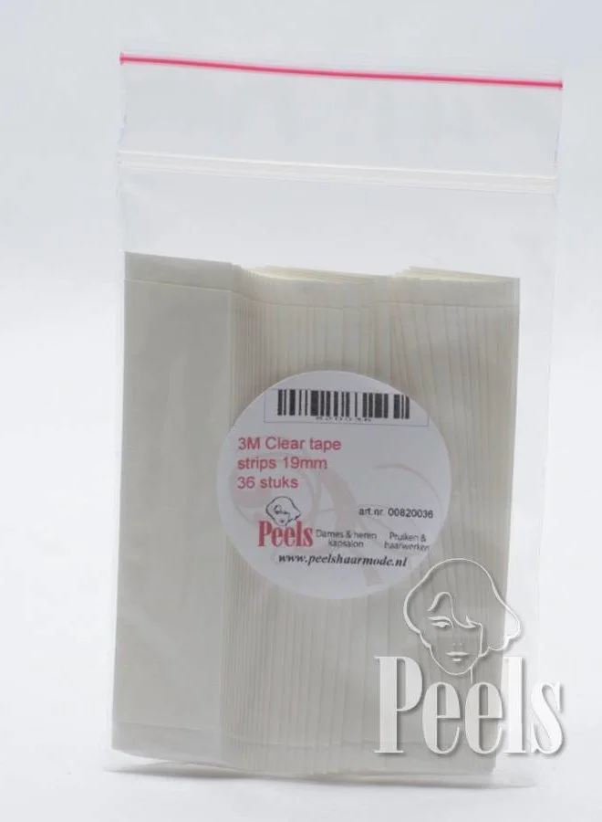 Walker Tape 3M Clear Tape Strips 19mm 4 Walker Tape 3M Clear Tape Strips 19mm - Afbeelding 2