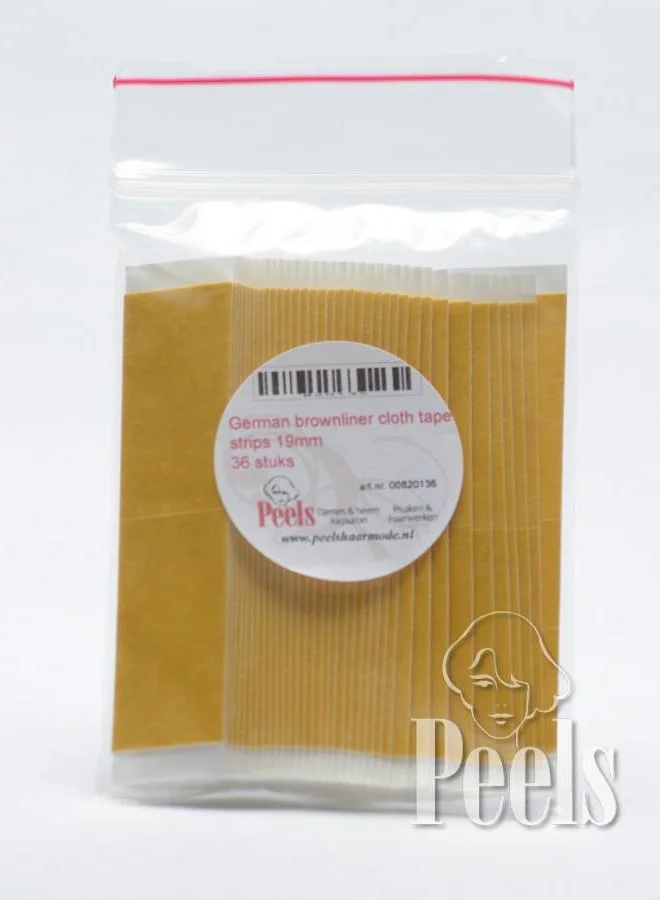 Walker Tape German Brownliner Tape Strips 19mm 4 Walker Tape German Brownliner Tape Strips 19mm - Afbeelding 2
