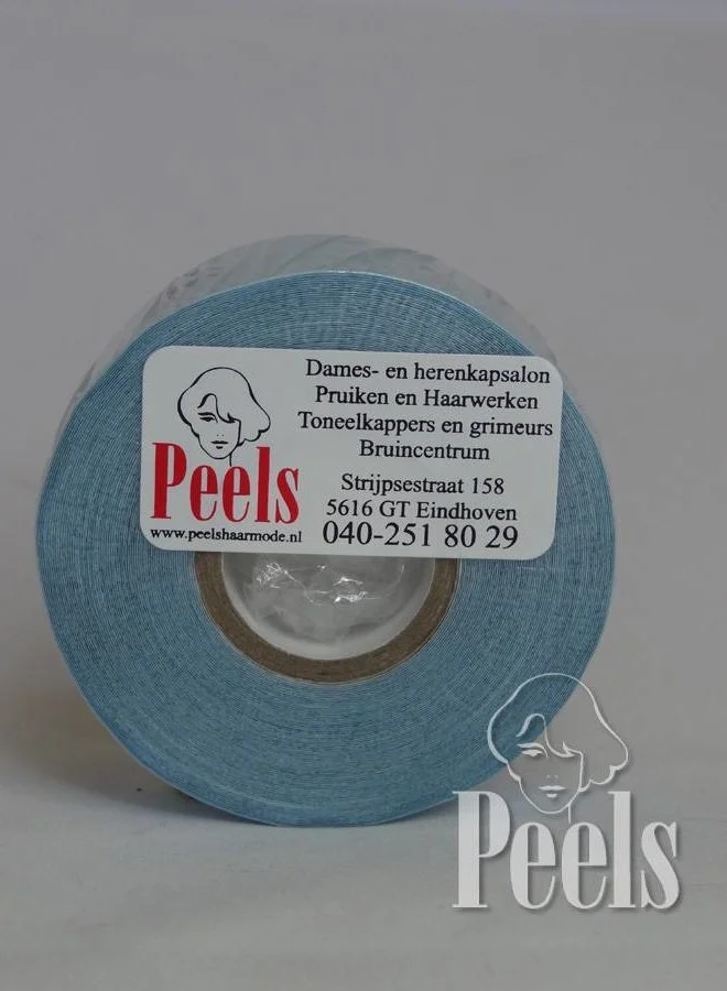 Walker Tape Lace Front Blue-liner Rol 2,75m - 19mm - Blauwe Tape Haarwerk 3 Walker Tape Lace Front Blue-liner Rol 2,75m - 19mm - Blauwe Tape Haarwerk - Afbeelding 2